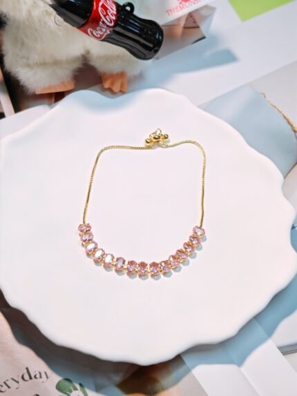 pink bracelet